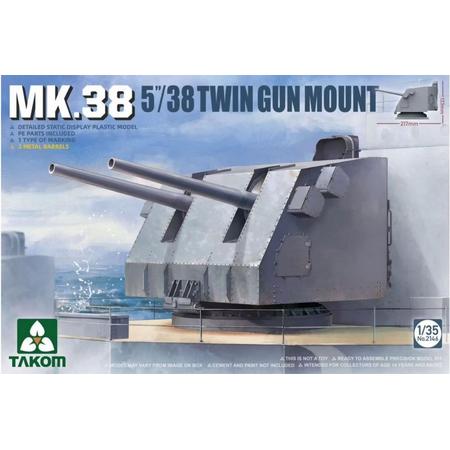 Takom | 2146 | MK.38 5/38 Twin Gun Mount | 1:35